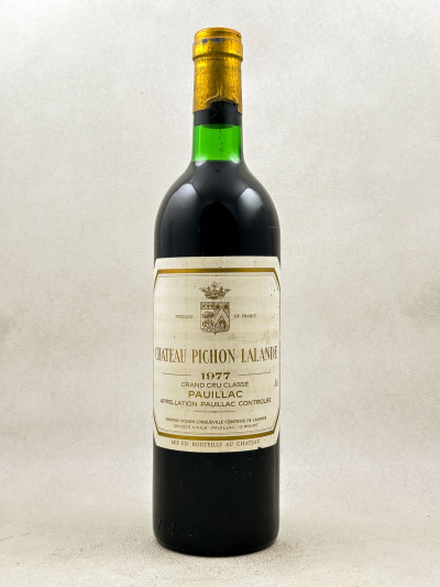 Pichon Longueville Comtesse de Lalande - Pauillac 1977
