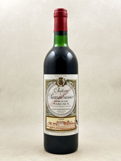 Rauzan Gassies - Margaux 1984
