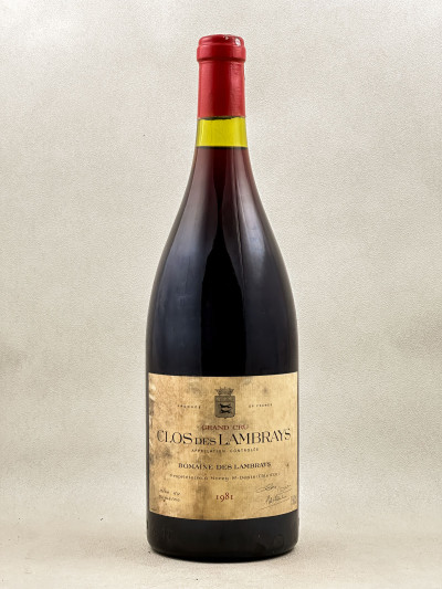 Domaine des Lambrays - Clos des Lambrays 1981 MAGNUM