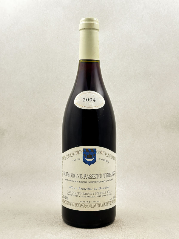 Barolet Pernot - Bourgogne Passetoutgrains 2004