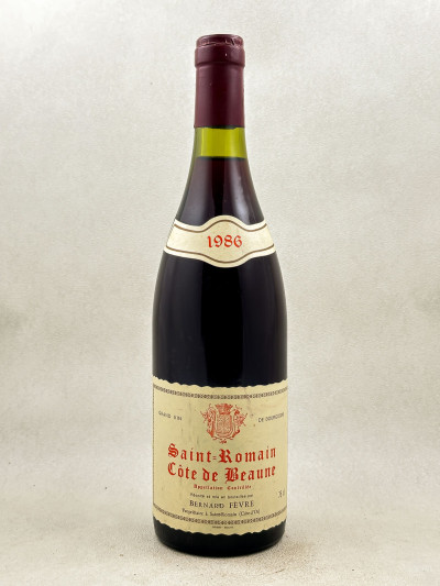 Bernard Fèvre - Saint Romain rouge 1986