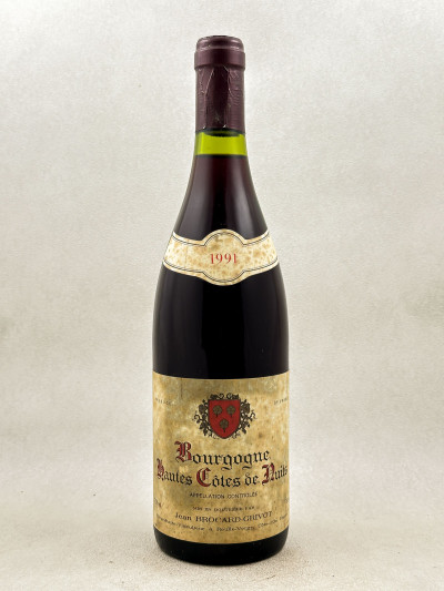 Brocard-Grivot - Hautes Côtes de Nuits 1991