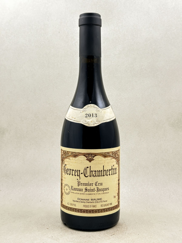 Domaine Maume - Gevrey Chambertin 1er cru "Lavaux St Jacques" 2013