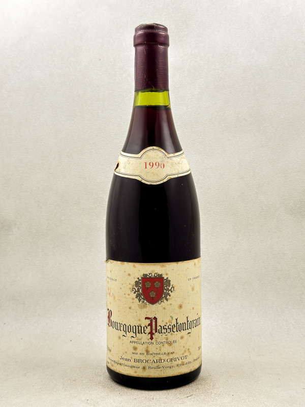 Brocard-Grivot - Bourgogne Passetoutgrains 1990