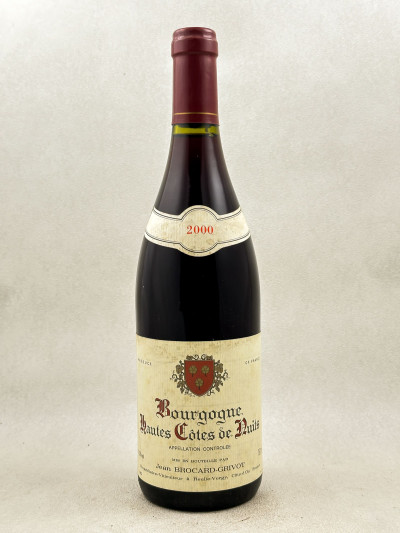 Brocard-Grivot - Hautes Côtes de Nuits 2000