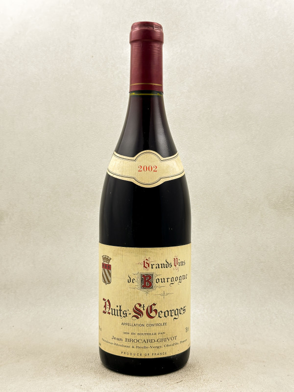 Brocard-Grivot - Nuits Saint Georges 2002