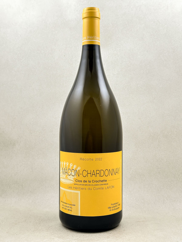 Héritiers du Comte Lafon - Mâcon Chardonnay "Clos de la Crochette" 2022 MAGNUM