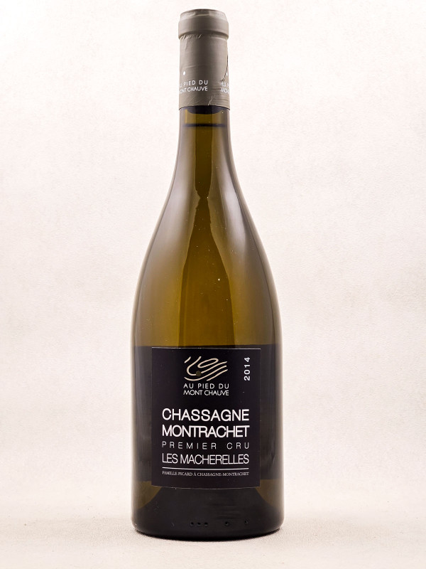 Pied du Mont Chauve - Chassagne Montrachet 1er cru "Les Macherelles" 2014