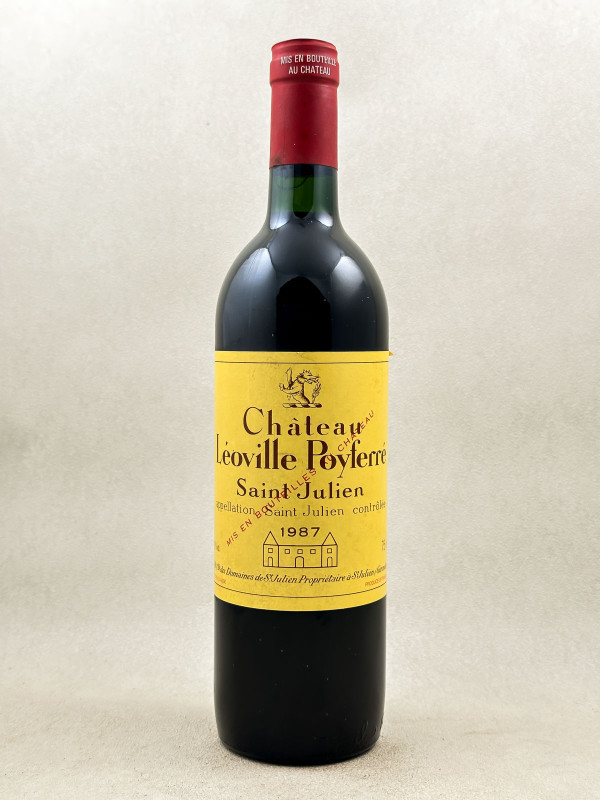 Léoville Poyferré - Saint Julien 1987