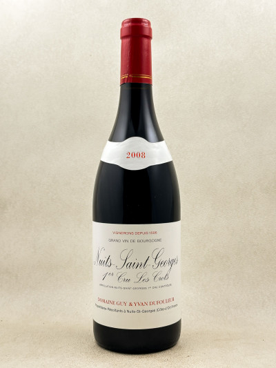 Guy Dufouleur - Nuits Saint Georges 1er cru "Les Crots" 2008