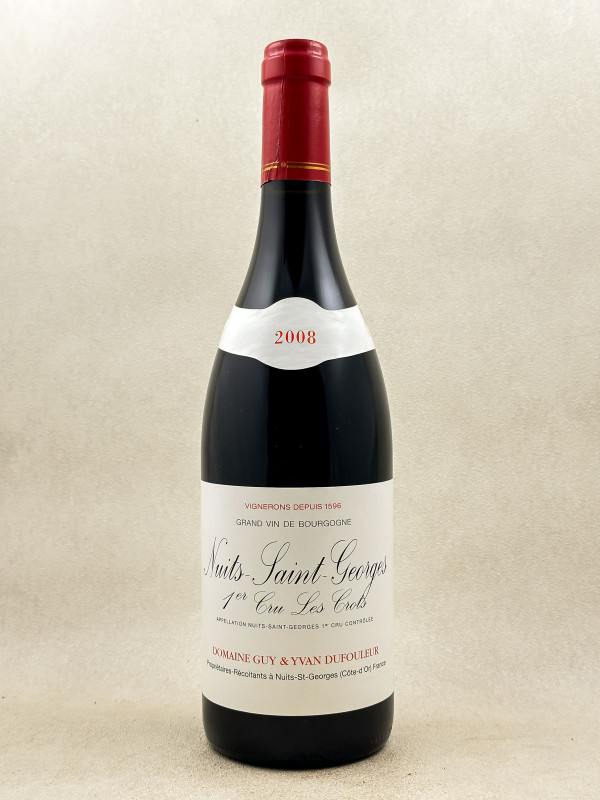 Guy Dufouleur - Nuits Saint Georges 1er cru "Les Crots" 2008