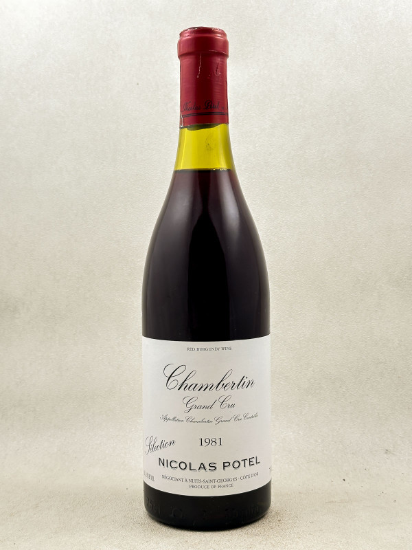 Nicolas Potel - Chambertin 1981