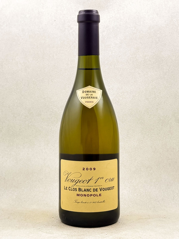 La Vougeraie - Vougeot 1er Cru "Clos Blanc de Vougeot" 2009