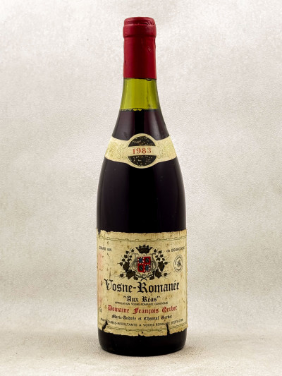François Gerbet - Vosne Romanée "Aux Réas" 1983