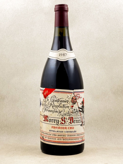 Héritiers Cosson - Morey Saint Denis 1er Cru 1987