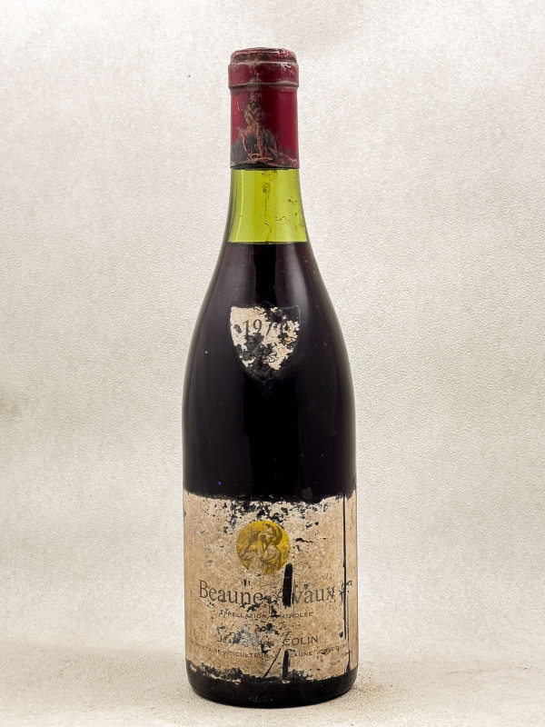 Jean Pierre Colin - Beaune 1er cru "Les Avaux" 1971