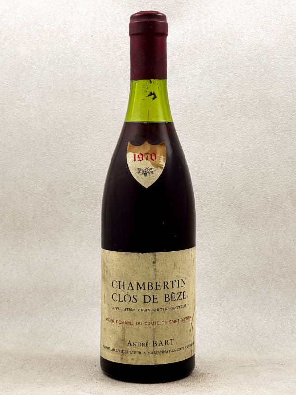 André Bart - Chambertin Clos de Bèze 1970