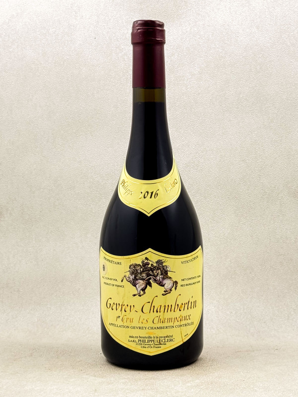 Philippe Leclerc - Gevrey Chambertin 1er cru "Les Champeaux" 2016