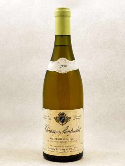 Fernand & Laurent Pillot - Chassagne Montrachet 1er Cru "Vergers" 1990