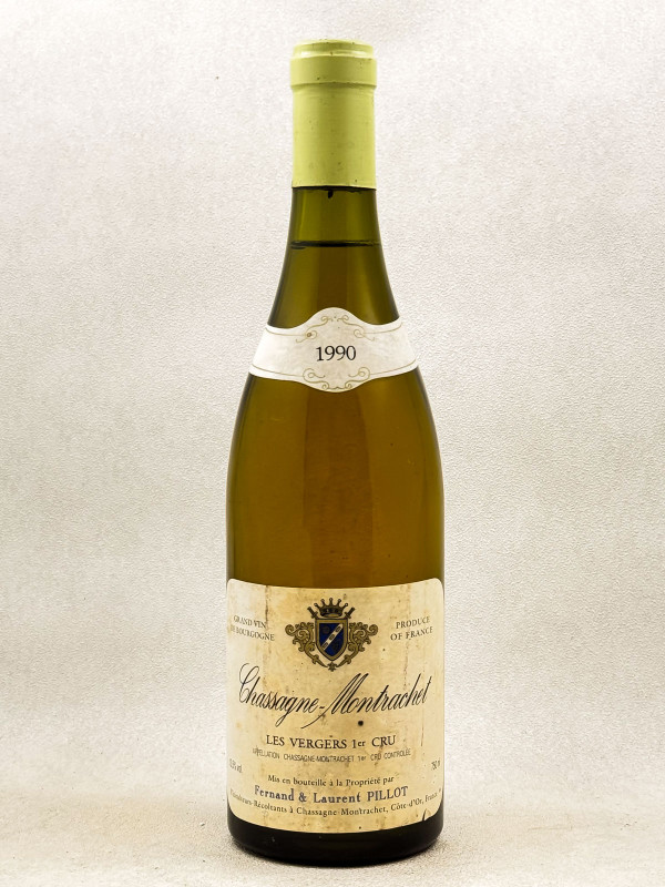 Fernand & Laurent Pillot - Chassagne Montrachet 1er Cru "Vergers" 1990