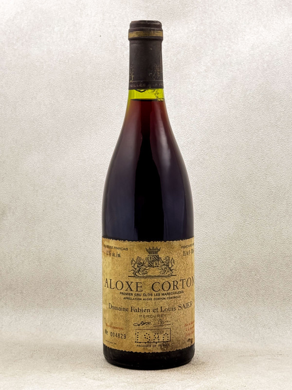Domaine F & L Saier - Corton "Clos les Maréchaudes" 1980