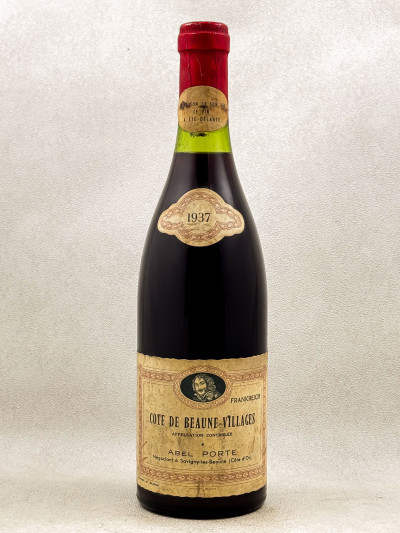 Abel Porte - Côte de Beaune Villages 1937