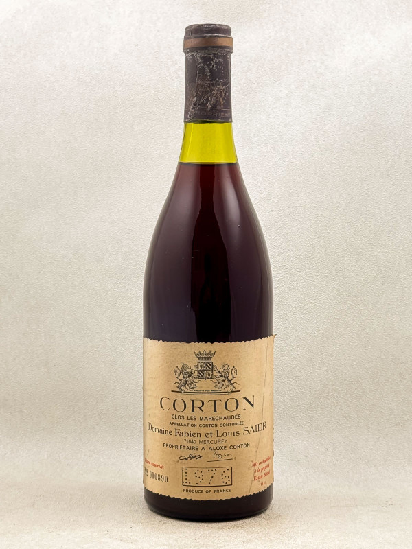 Domaine F & L Saier - Corton "Clos les Maréchaudes" 1976