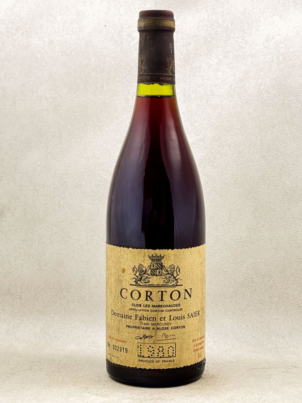 Domaine F & L Saier - Corton "Clos les Maréchaudes" 1980