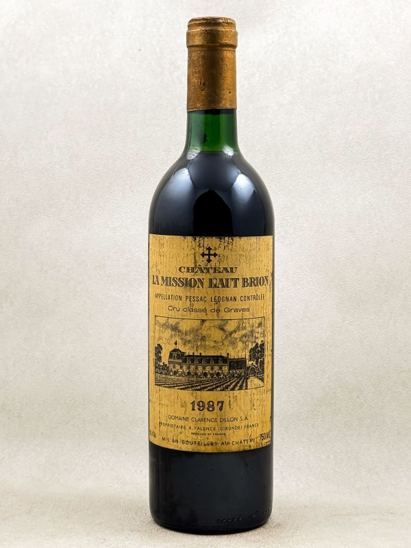 Mission Haut Brion - Pessac Léognan 1987