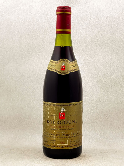 Grivelet Bourgogne "Cuvée Saint Vincent" 1985