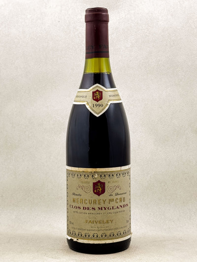 Faiveley - Mercurey "Clos des Myglands" 1990