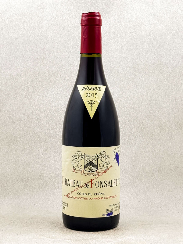 Fonsalette - Côtes du Rhône 2015