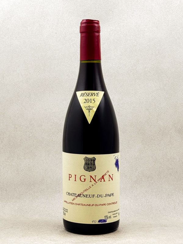 Pignan - Châteauneuf du Pape 2015