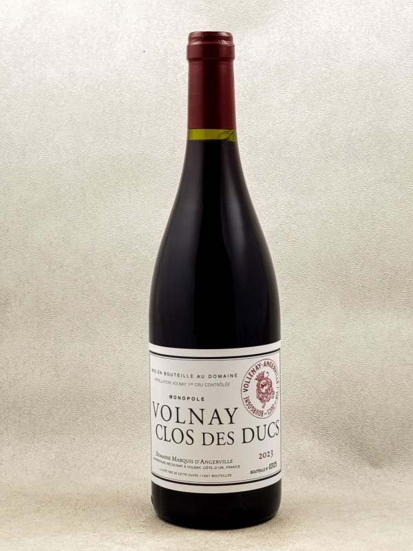 Marquis d'Angerville - Volnay 1er cru "Clos des Ducs" 2022
