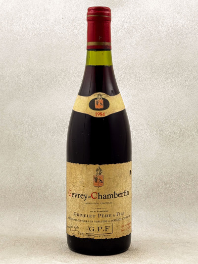 Grivelet Père & Fils - Gevrey Chambertin 1984