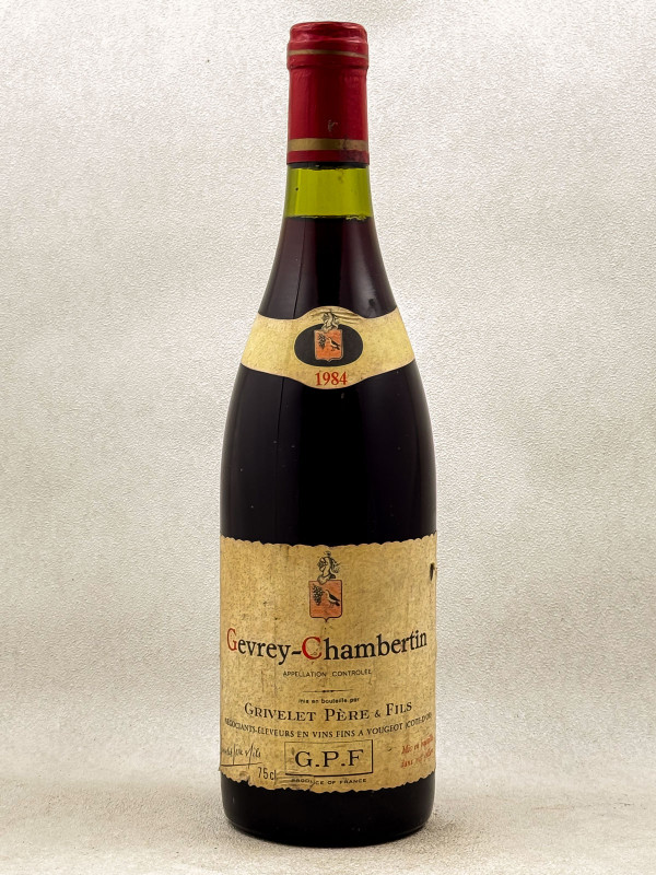 Grivelet Père & Fils - Gevrey Chambertin 1984