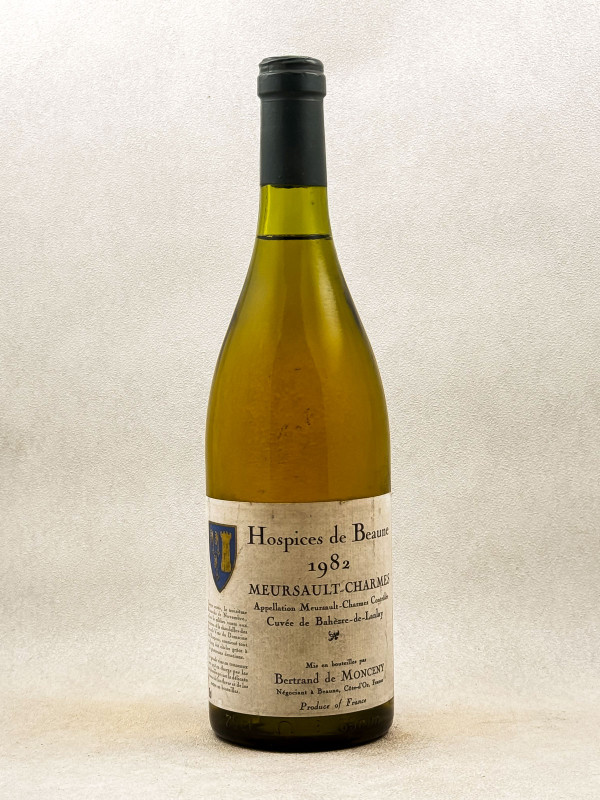 Hospices de Beaune - Meursault 1er cru "Charmes - Cuvée de Bahèzre de Lanlay" 1982