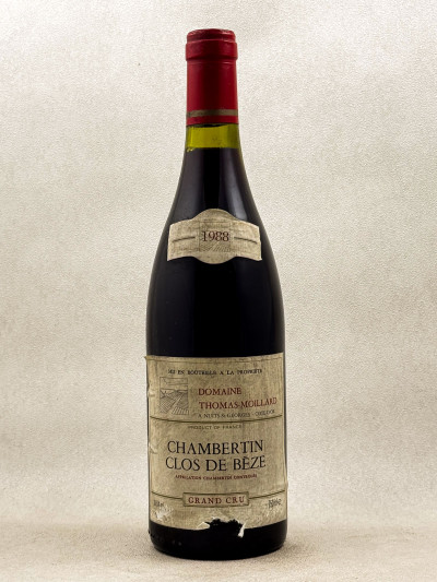 Thomas-Moillard - Chambertin Clos de Bèze 1988