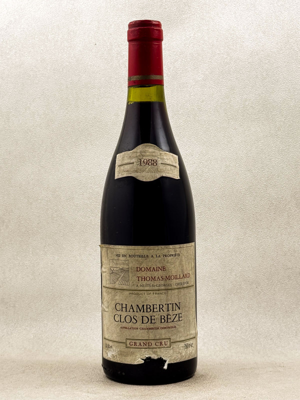 Thomas-Moillard - Chambertin Clos de Bèze 1988