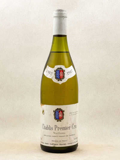 Jean Pierre Robin - Chablis 1er cru "Vaillons" 1987
