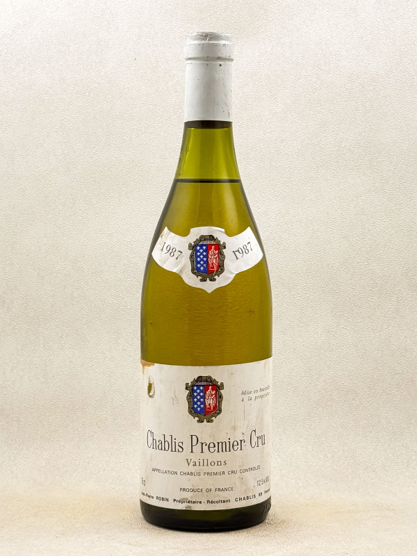 Jean Pierre Robin - Chablis 1er cru "Vaillons" 1987