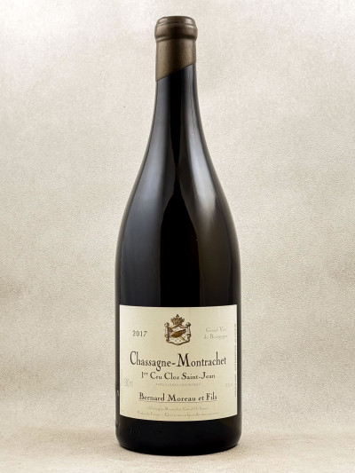 Bernard Moreau - Chassagne Montrachet 1er cru "Clos Saint Jean" 2017 MAGNUM