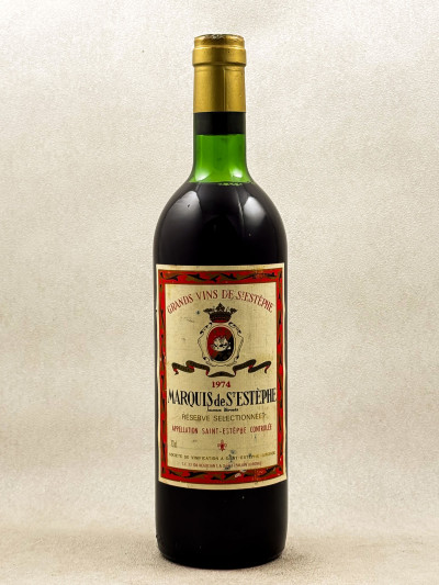 Marquis de St Estèphe - Saint Estèphe 1974