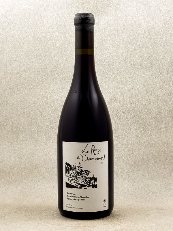 Thomas Popy - Vin de France "Le Rouge de Champavant" 2022