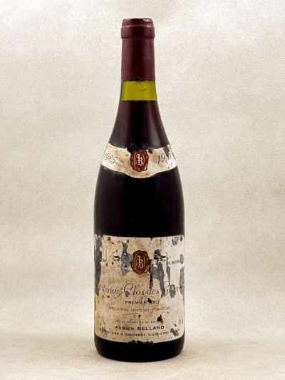 Adrien Belland - Santenay 1er cru "Clos des Gravières" 1985