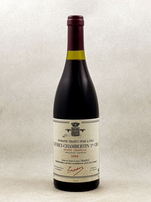Trapet - Gevrey Chambertin 1er cru "Petite Chapelle" 1994