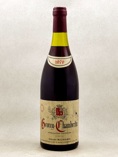 Henri Richard - Gevrey Chambertin 1979