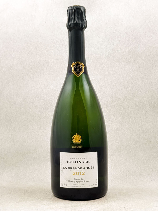 Bollinger - Grande Année 2012