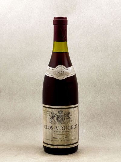 François Gros - Clos Vougeot 1975