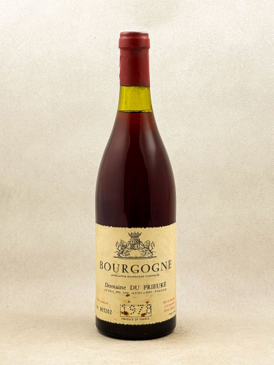 Domaine du Prieuré - Bourgogne Pinot Noir 1978